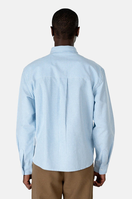 Chemise à manches longues - bleu