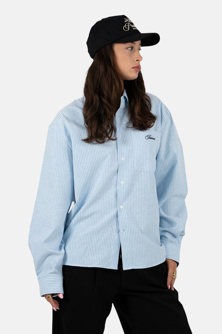 Chemise à manches longues - bleu