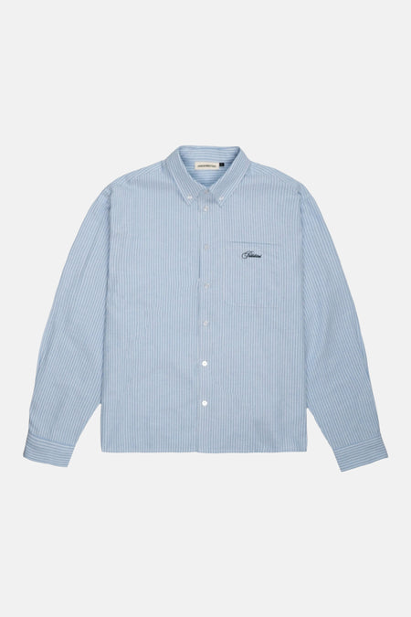 Chemise à manches longues - bleu
