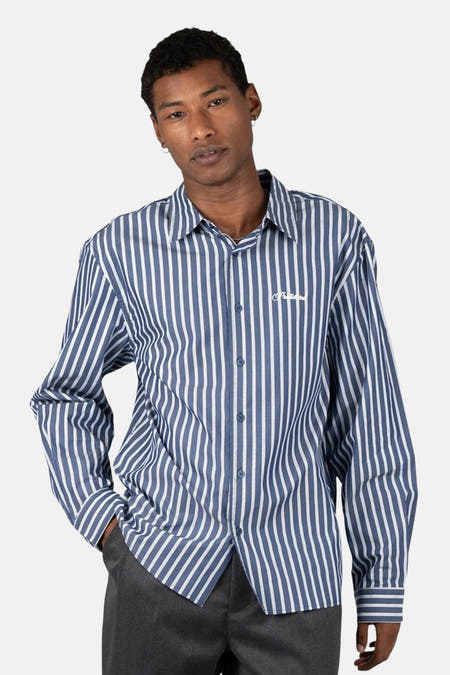 Chemise à manches longues - bleu
