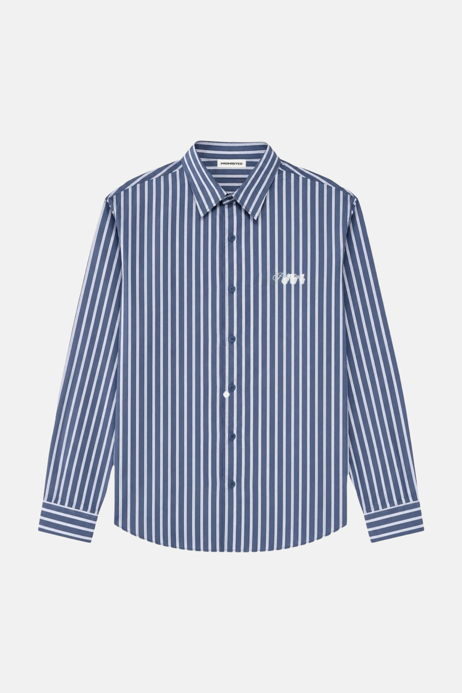 Hemd met lange mouwen - blauw