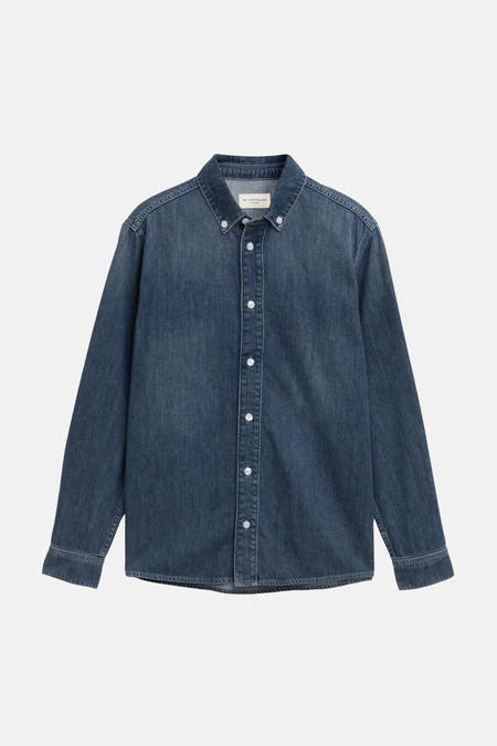 Chemise en jean - dark blue denim