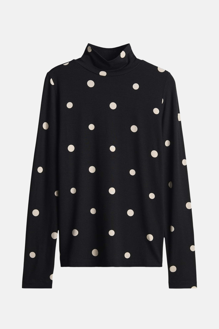 T-shirt (lange mouwen) zwart - OPUS - OPUS