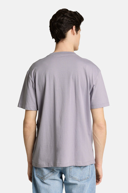 T-shirt (manches courtes) mauve - TOM TAILOR