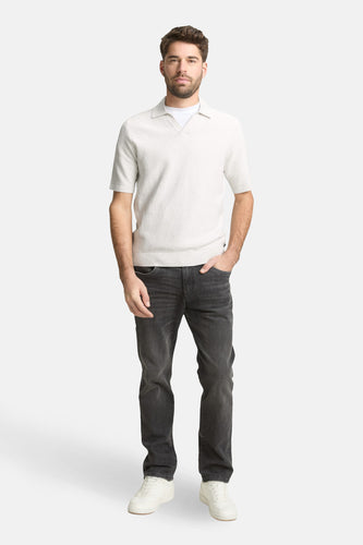 Polo met korte mouwen - ecru