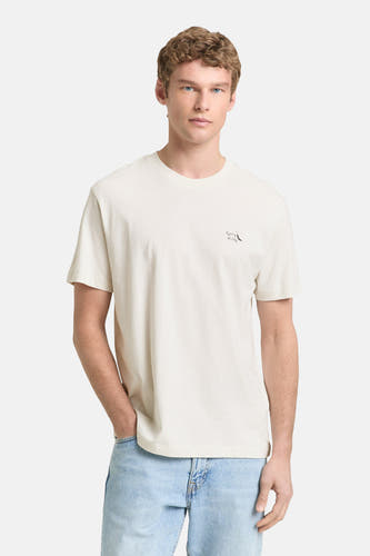 T-shirt (korte mouwen) ecru - TOM TAILOR