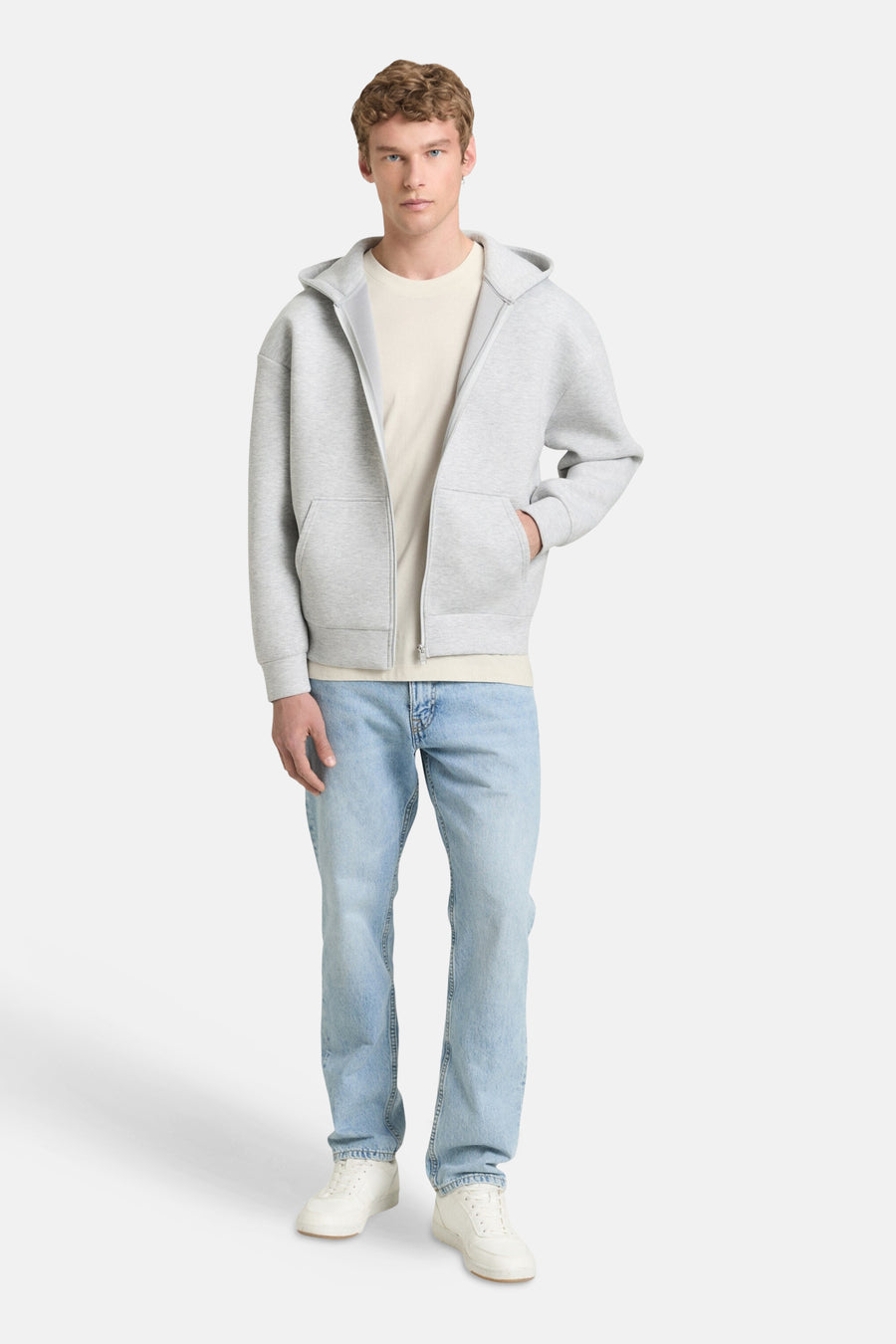 T-shirt (korte mouwen) ecru - TOM TAILOR