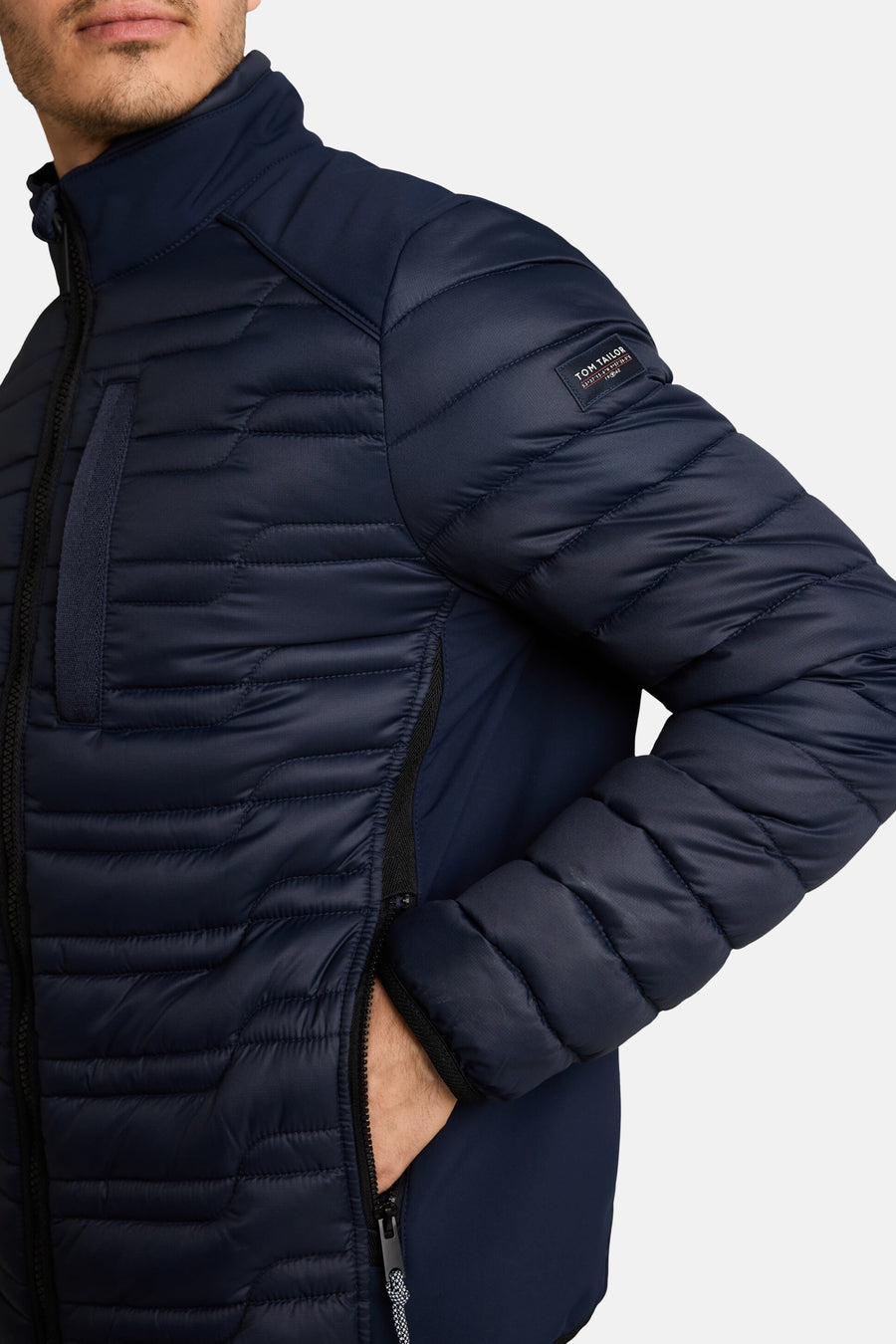 Jas (kort) blauw - TOM TAILOR