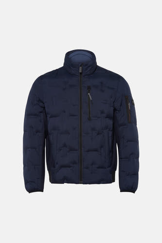 Korte jas - blauw