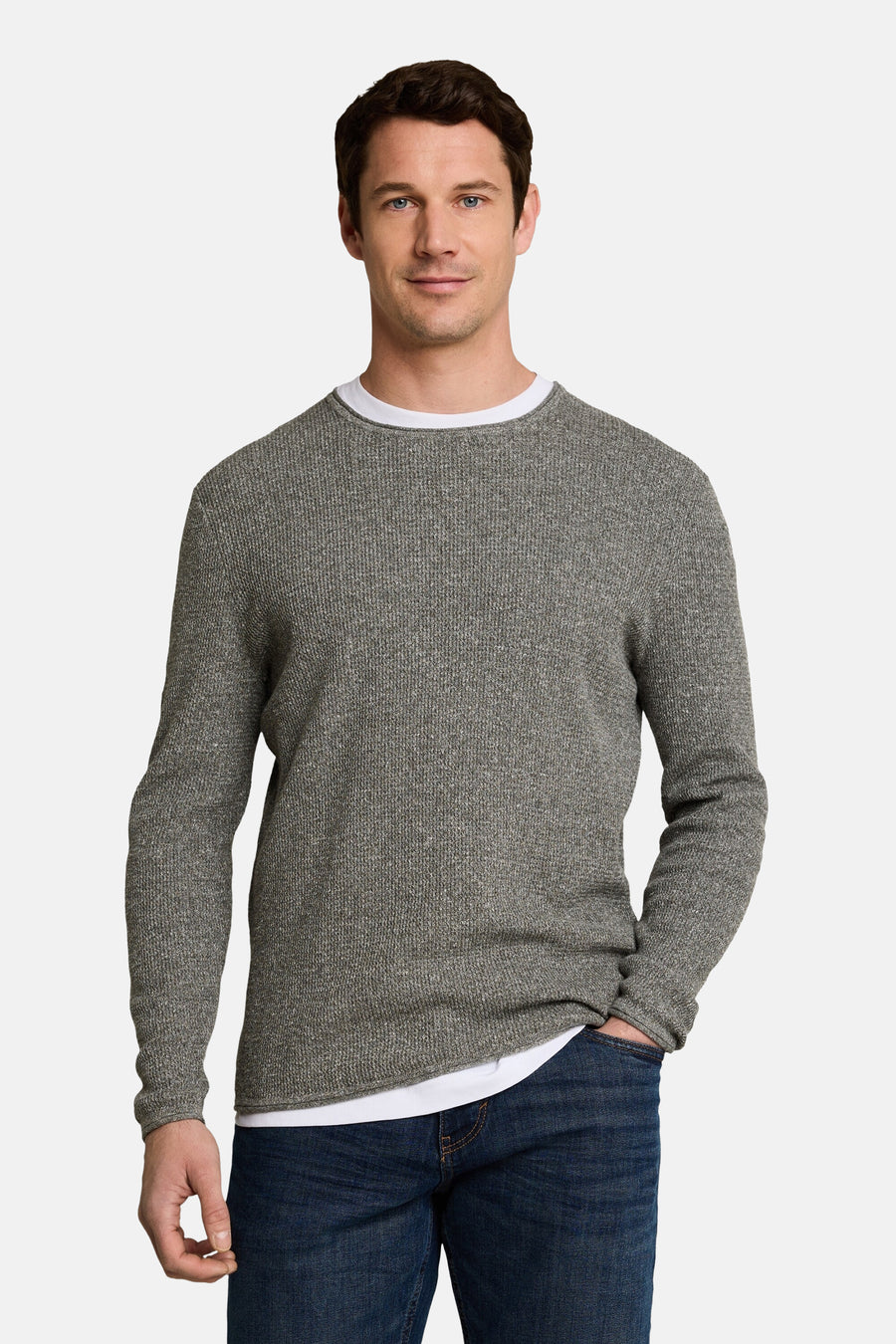 Pull col O vert - TOM TAILOR