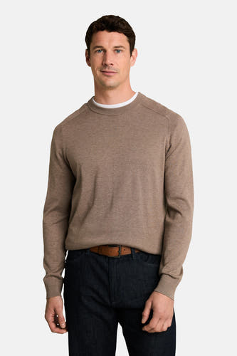 Pull col O brun - TOM TAILOR