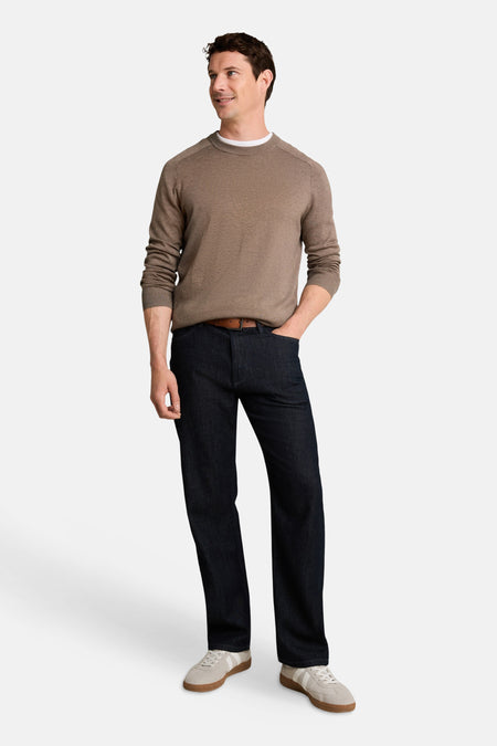 Pull col O - brun
