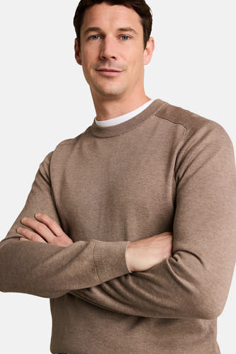 Pull col O brun - TOM TAILOR