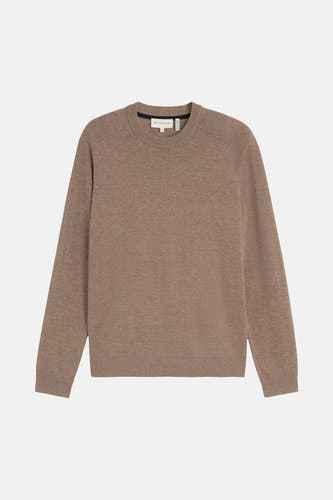 Pull col O brun - TOM TAILOR