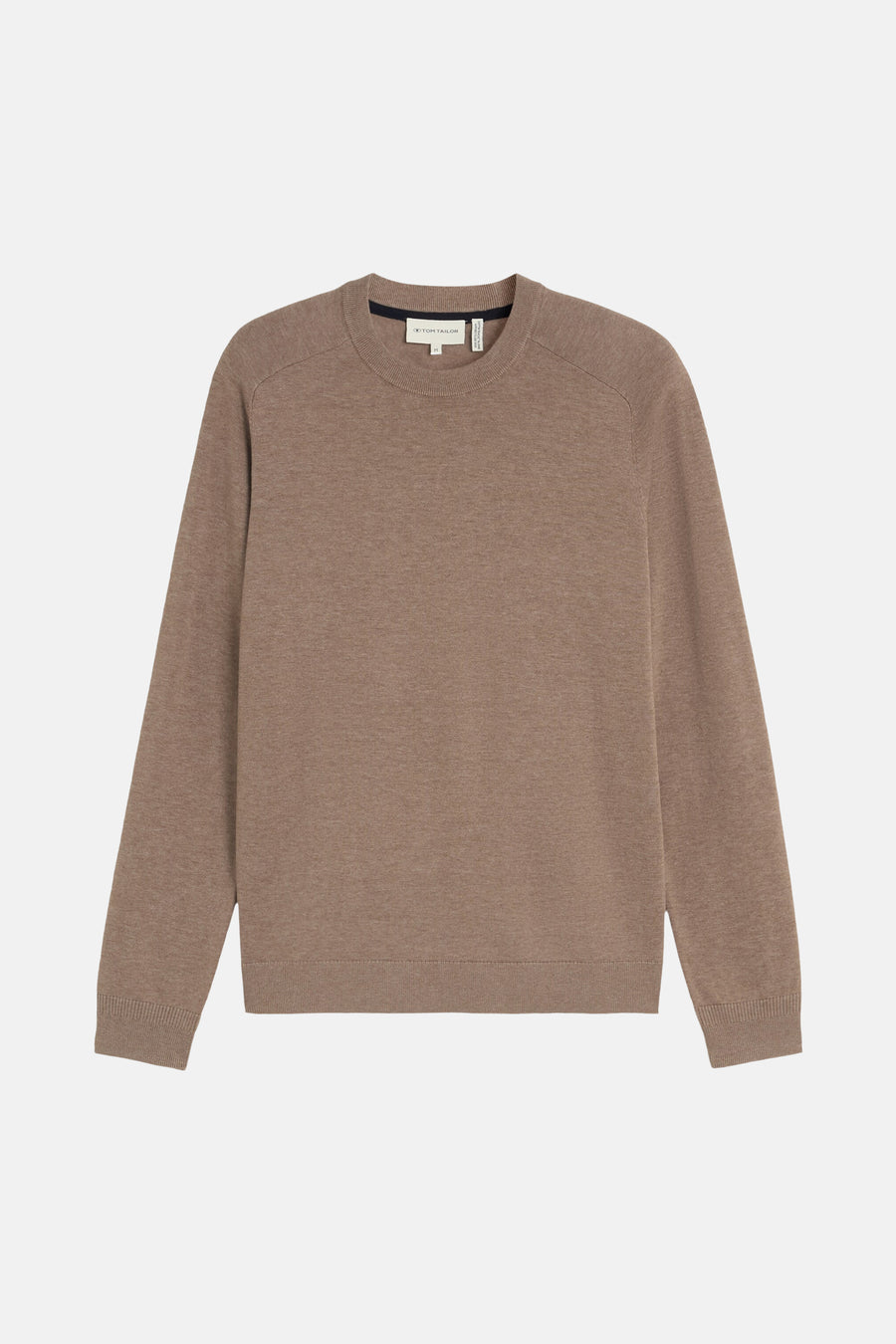 Pull col O brun - TOM TAILOR