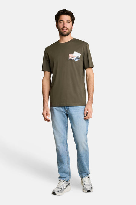 T-shirt - vert
