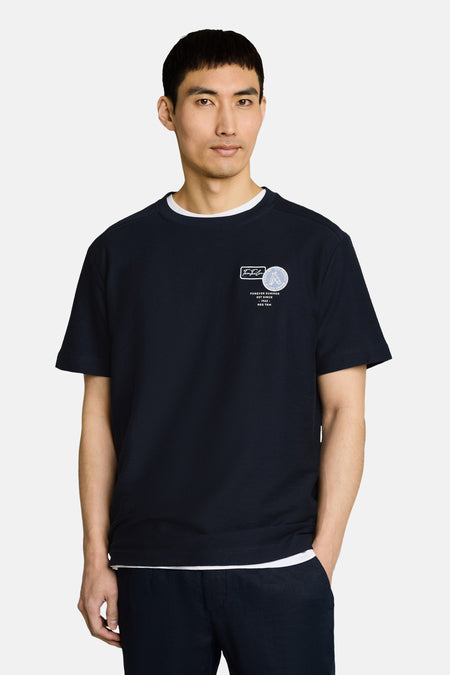T-shirt (manches courtes) bleu - TOM TAILOR