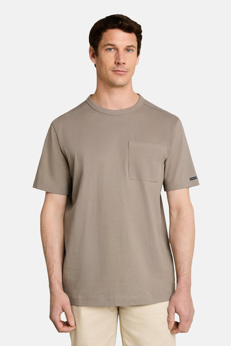 T-shirt (korte mouwen) bruin - TOM TAILOR