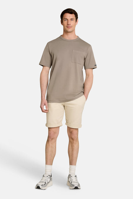 T-shirt (korte mouwen) bruin - TOM TAILOR
