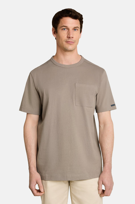 T-shirt met korte mouwen - bruin