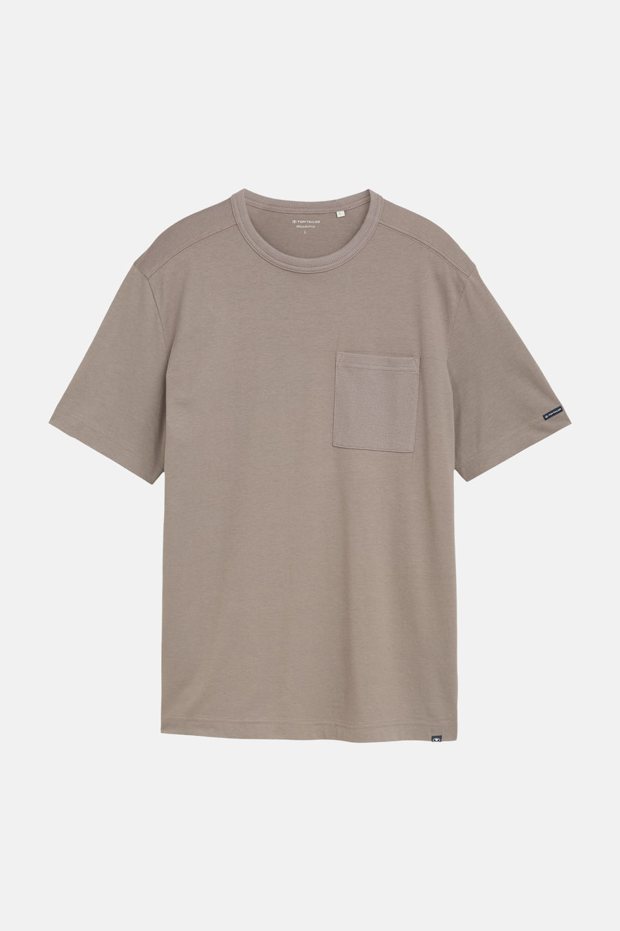 T-shirt (korte mouwen) bruin - TOM TAILOR