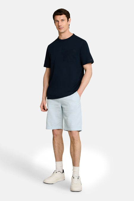 T-shirt (korte mouwen) blauw - TOM TAILOR
