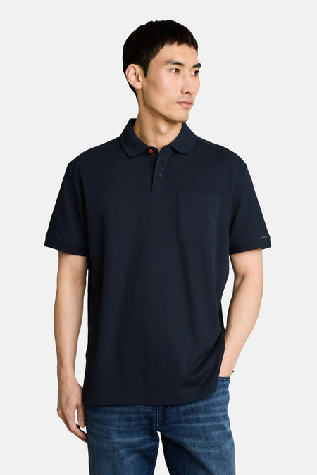 Polo à manches courtes - bleu