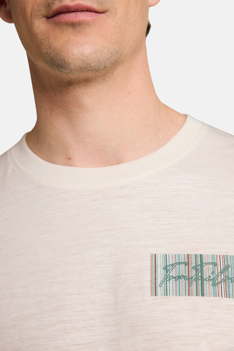 T-shirt (manches courtes) blanc - TOM TAILOR