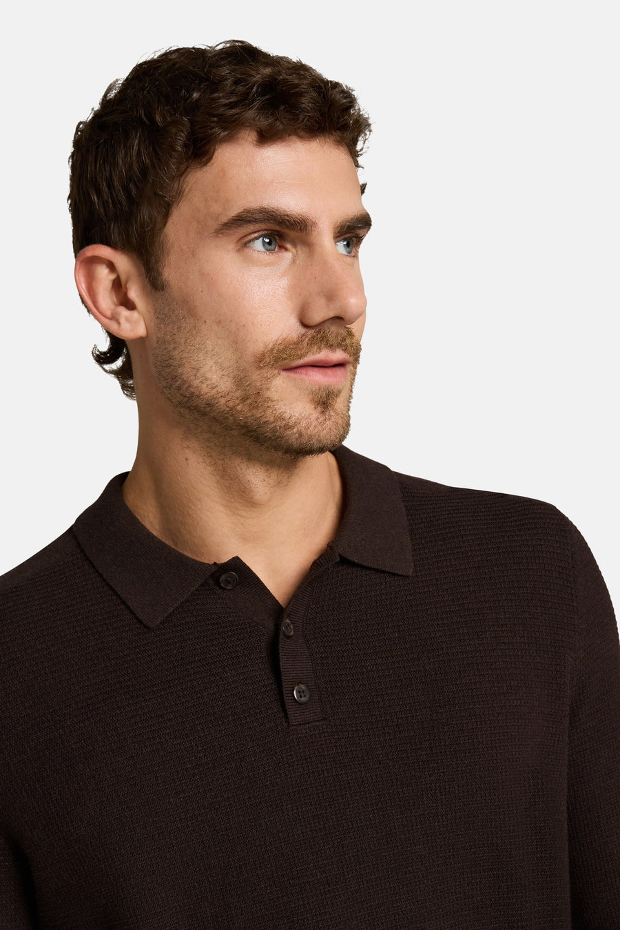 Pull col O brun - TOM TAILOR