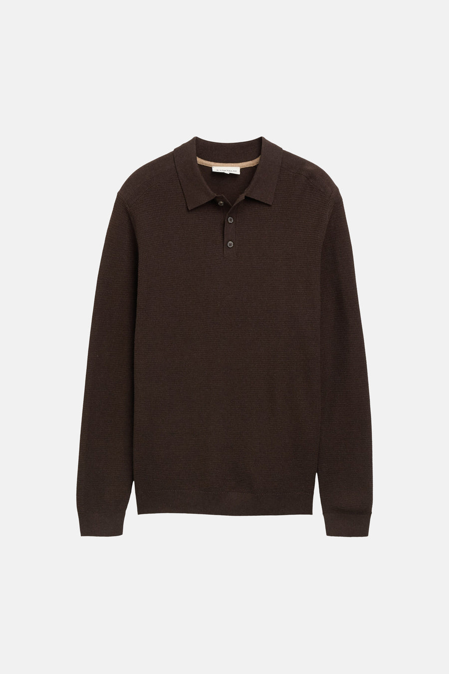 Pull col O brun - TOM TAILOR