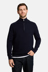 Trui met ronde hals blauw - TOM TAILOR