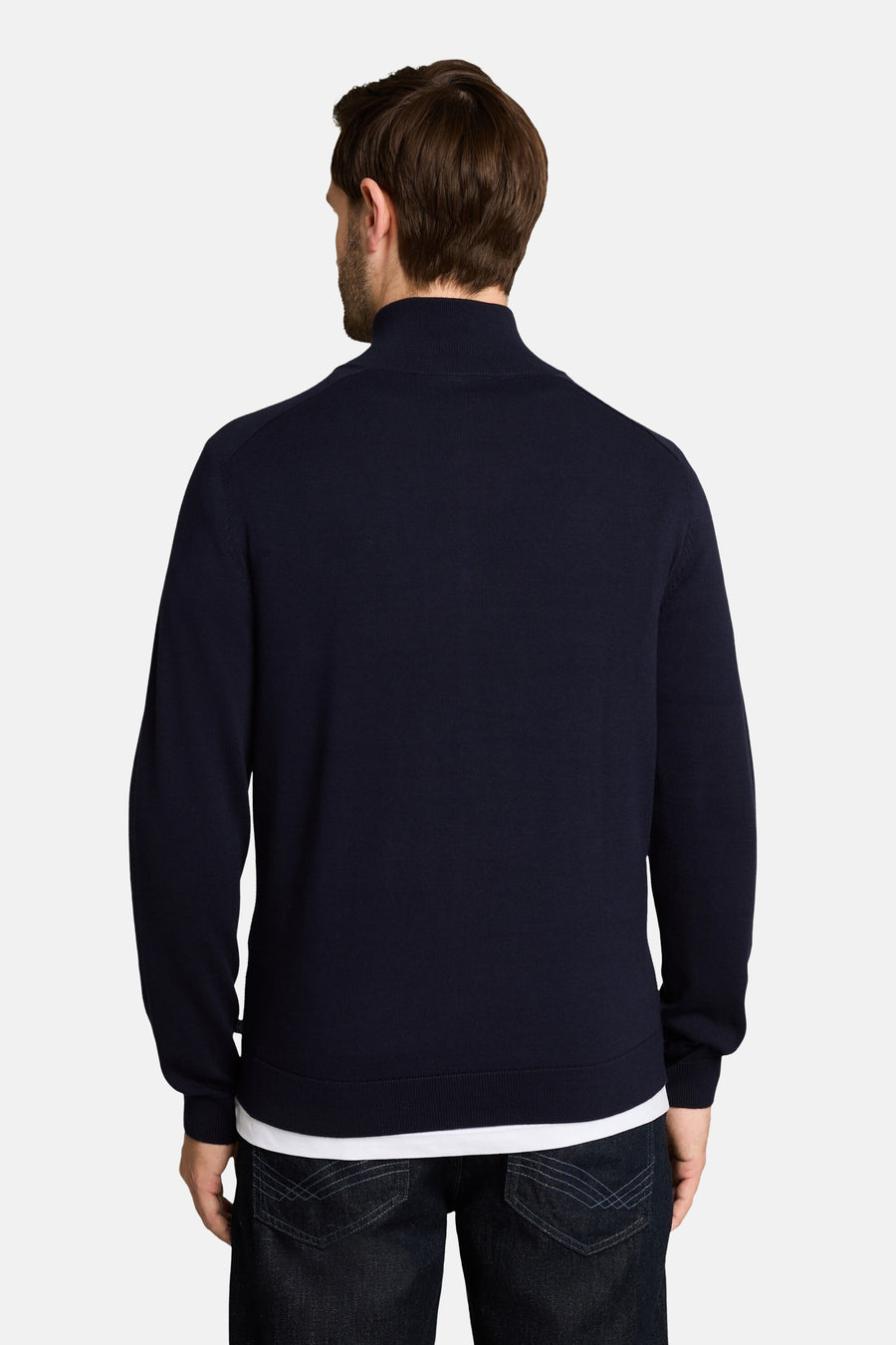 Trui met ronde hals blauw - TOM TAILOR
