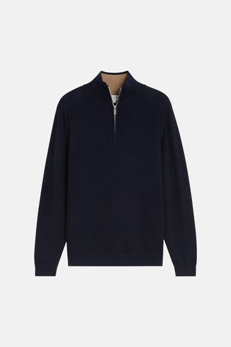Trui met ronde hals blauw - TOM TAILOR