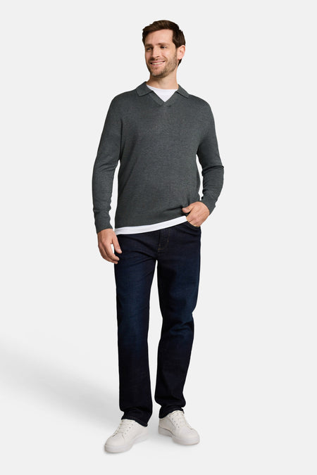 Pull O-hals - groen