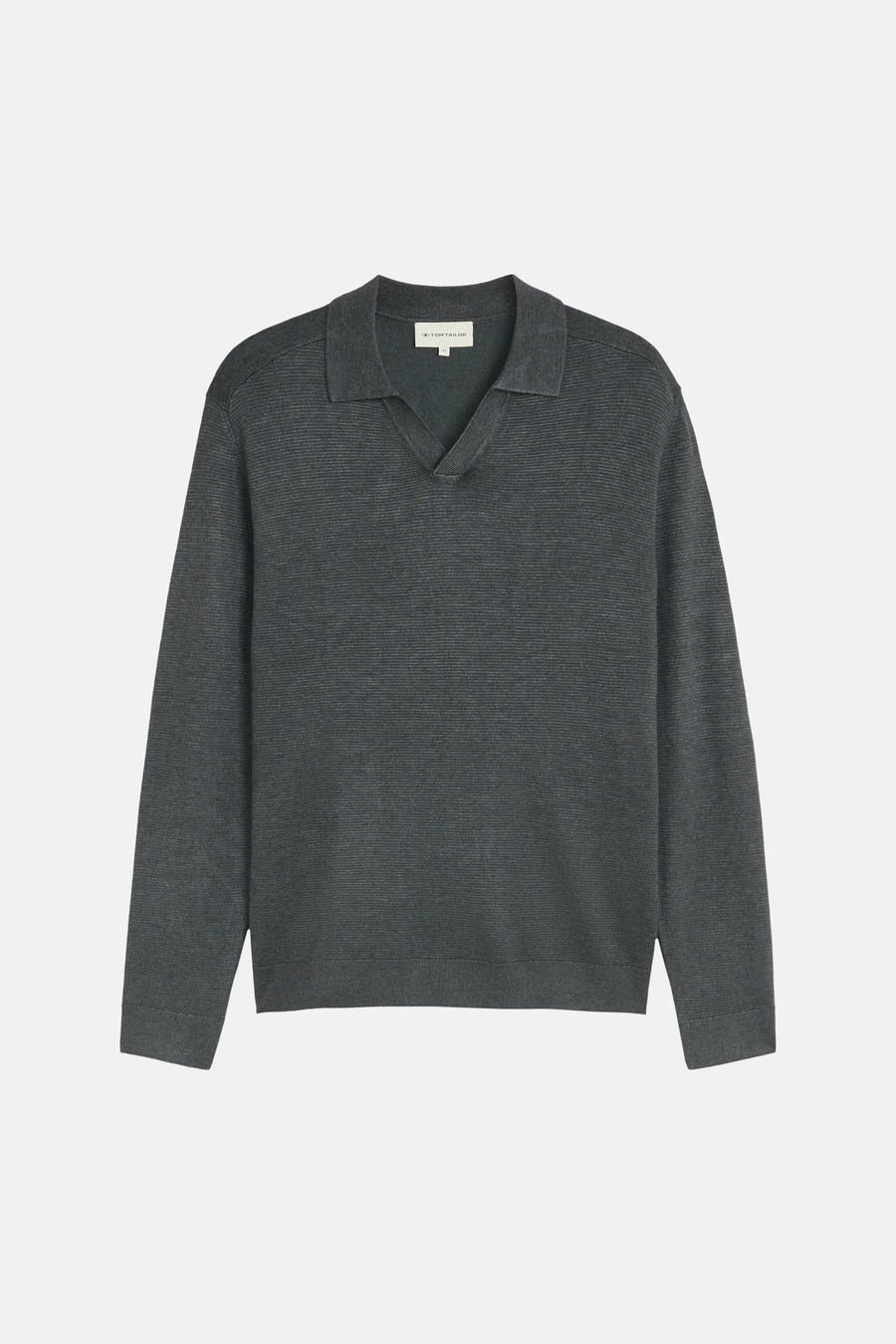 Trui met ronde hals groen - TOM TAILOR
