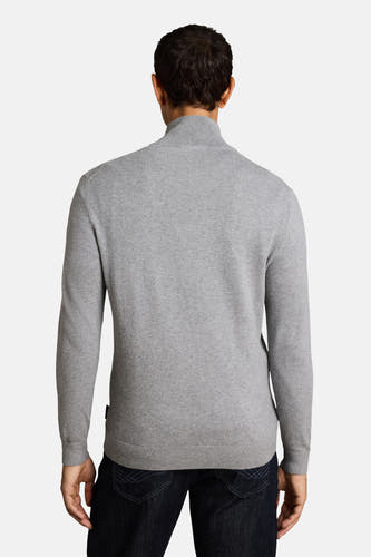 Pull col O gris - TOM TAILOR