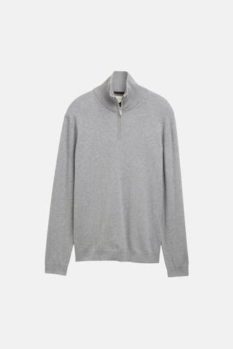 Pull col O gris - TOM TAILOR