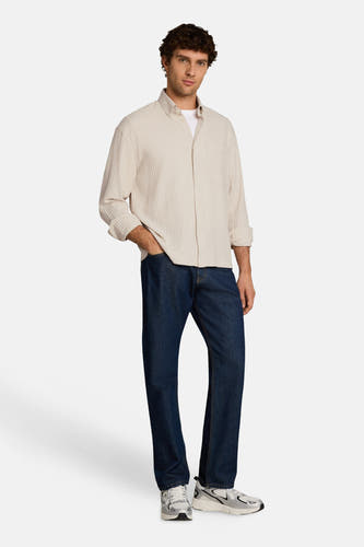 Hemd (lange mouwen) beige - TOM TAILOR