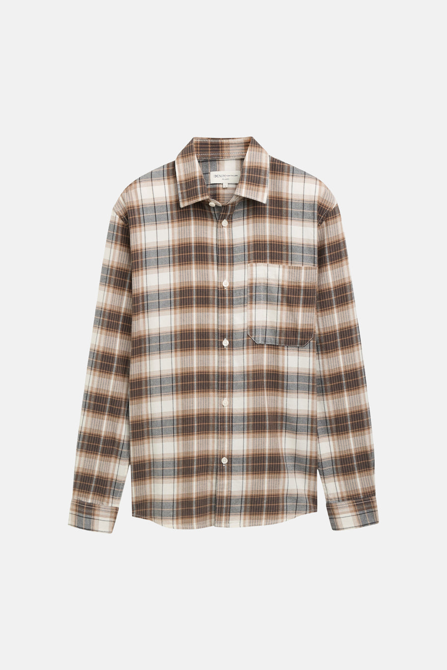 Chemise (manches longues) brun - TOM TAILOR