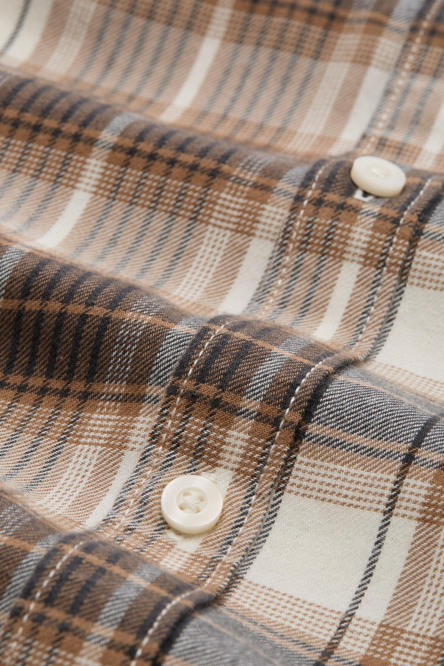 Chemise (manches longues) brun - TOM TAILOR