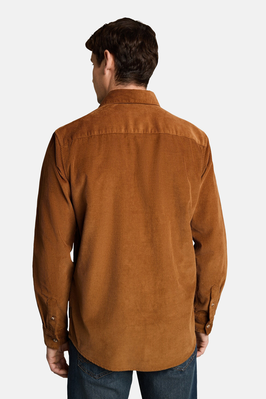 Hemd met lange mouwen - bruin