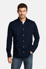 Hemd met lange mouwen - blauw