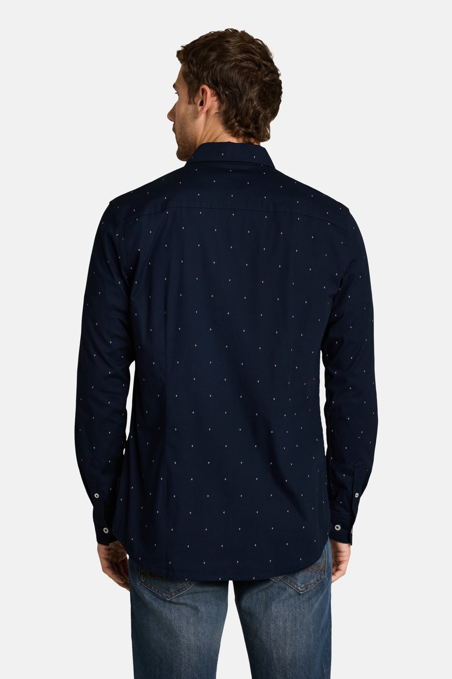 Hemd met lange mouwen - blauw
