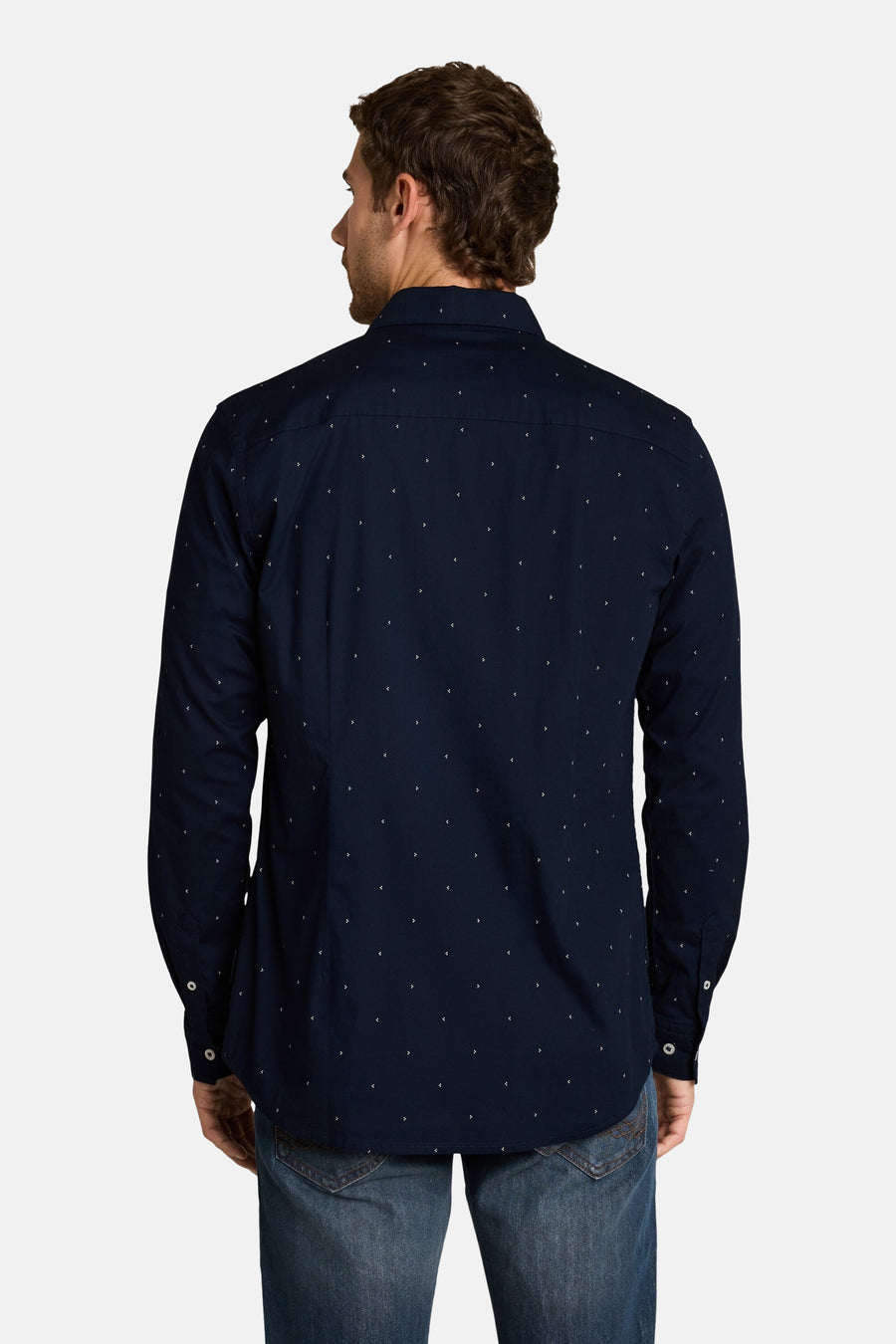 Hemd met lange mouwen - blauw