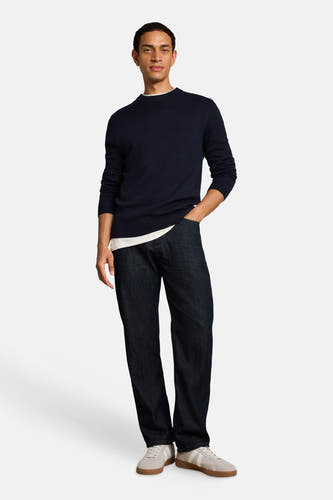 Trui met ronde hals blauw - TOM TAILOR