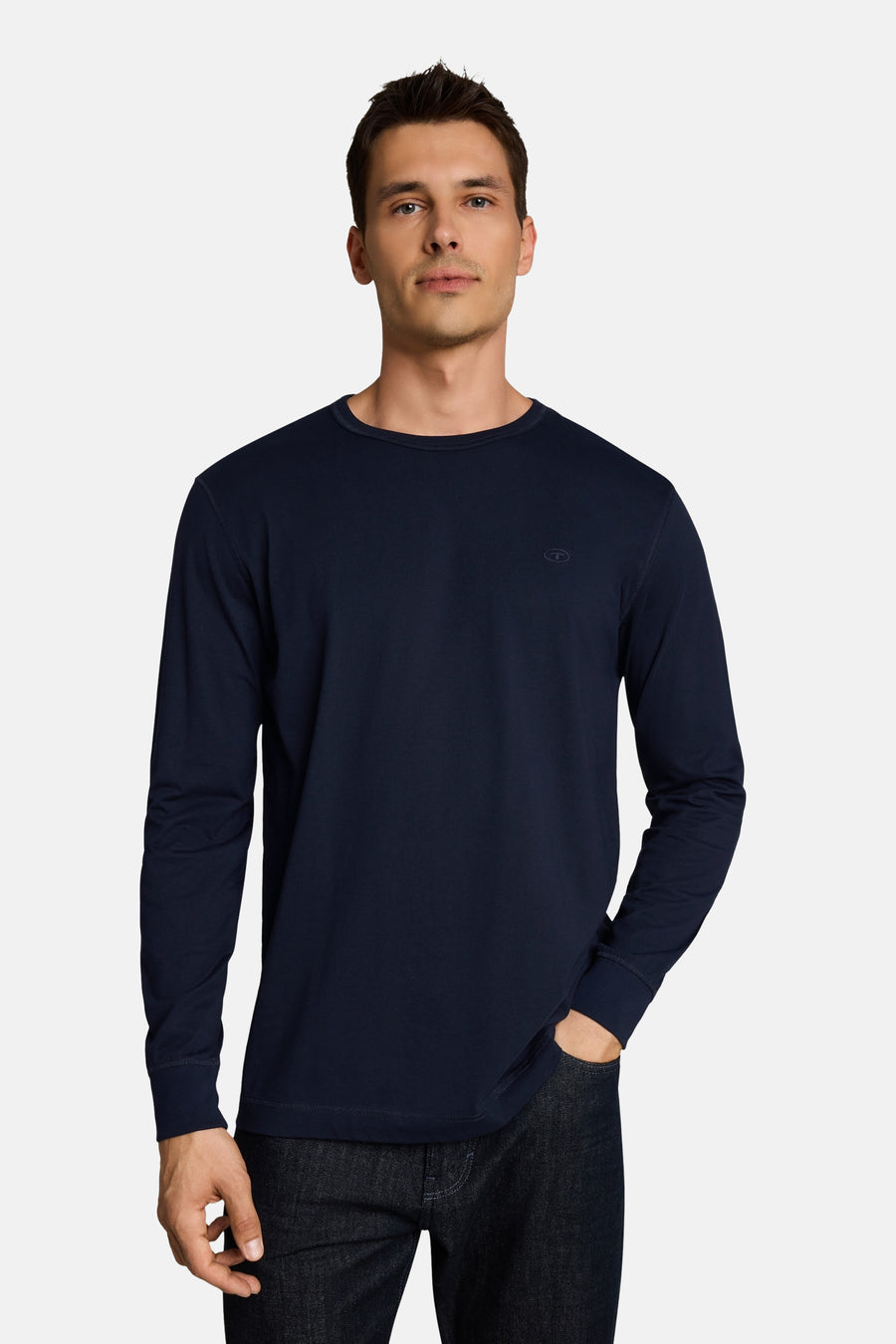 T-shirt à manches longues - bleu