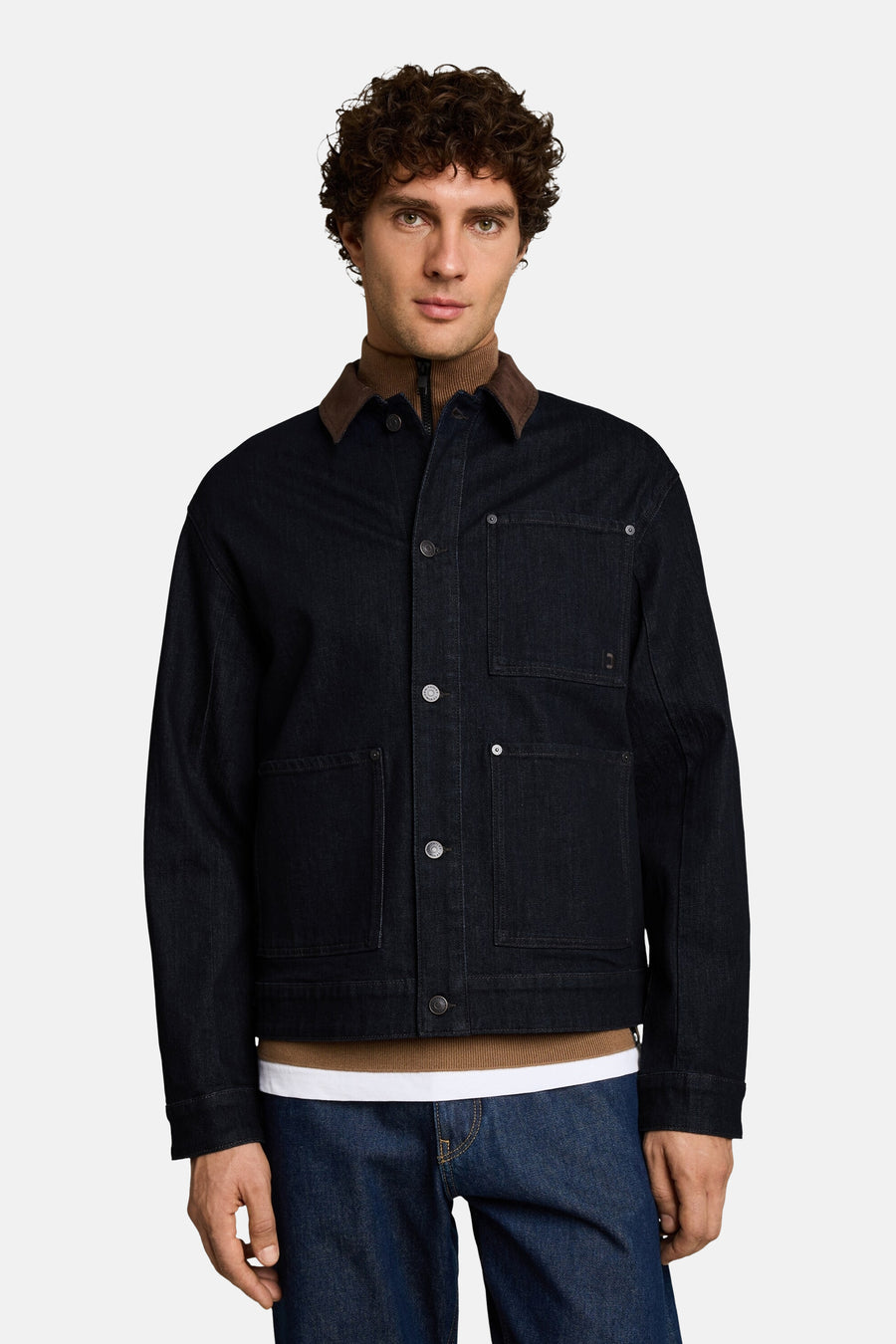 Jassen dark blue denim - TOM TAILOR
