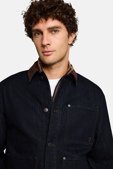 Veste - dark blue denim