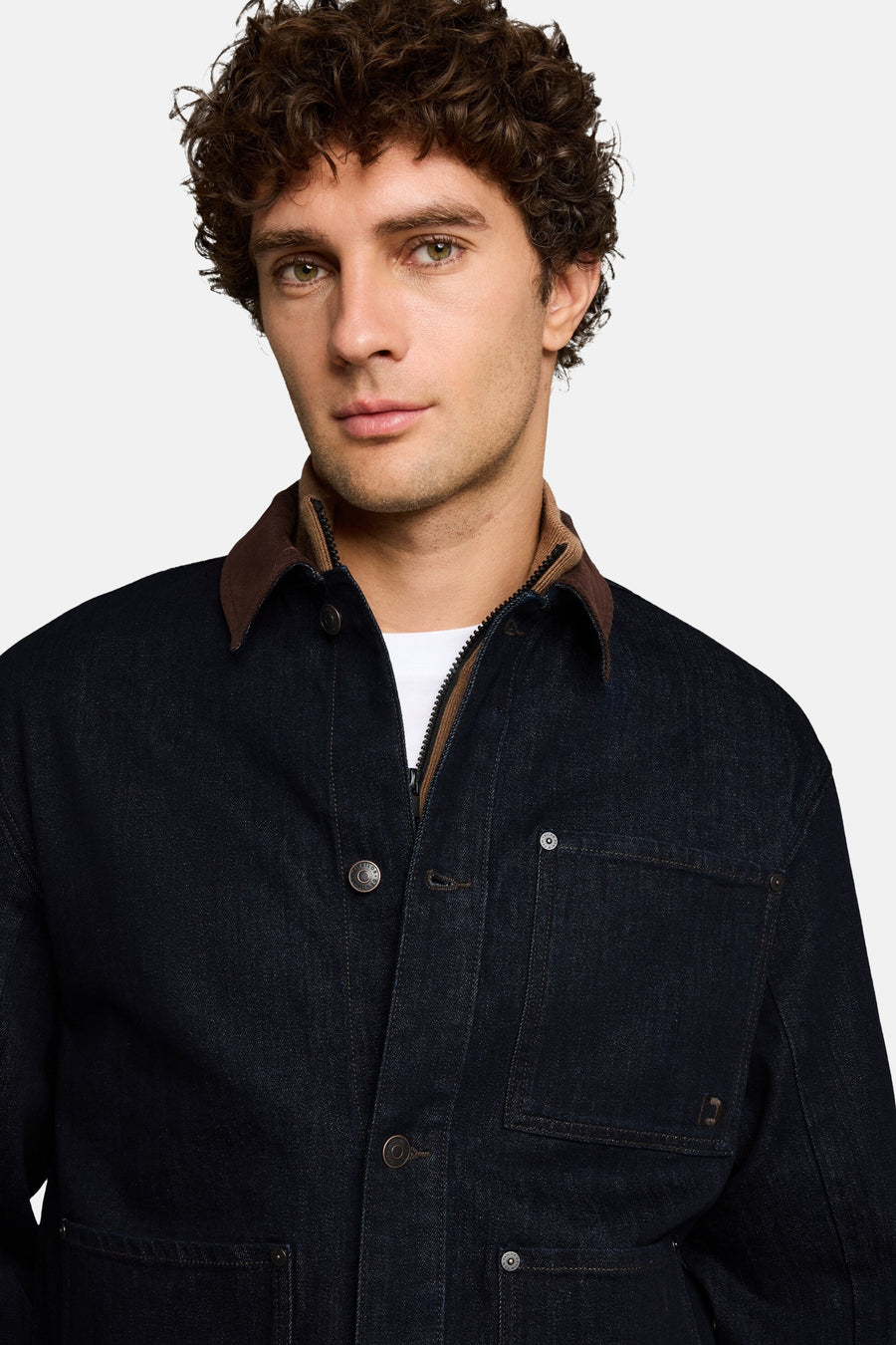 Jassen dark blue denim - TOM TAILOR