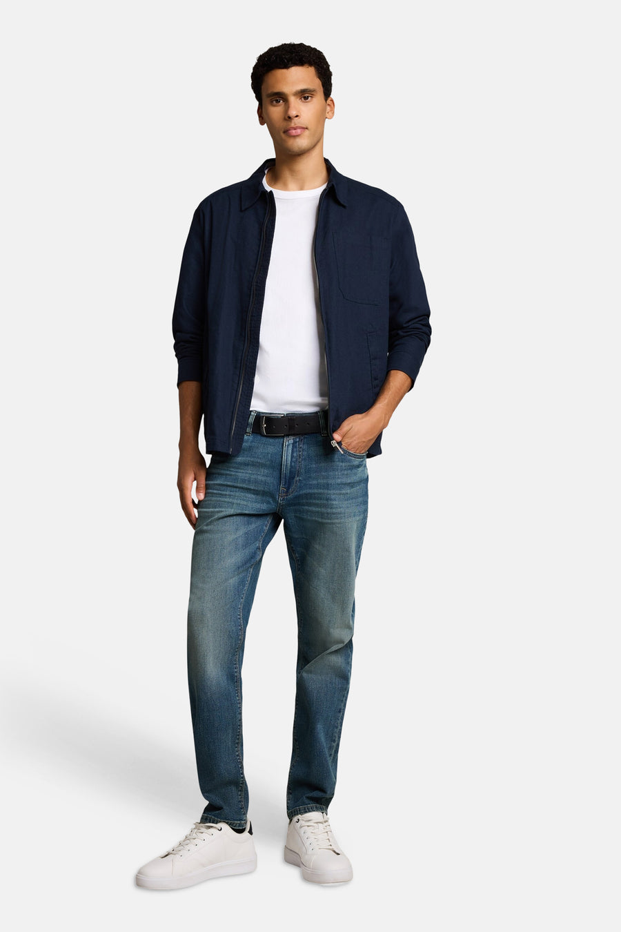 BRYDEN - dark blue denim